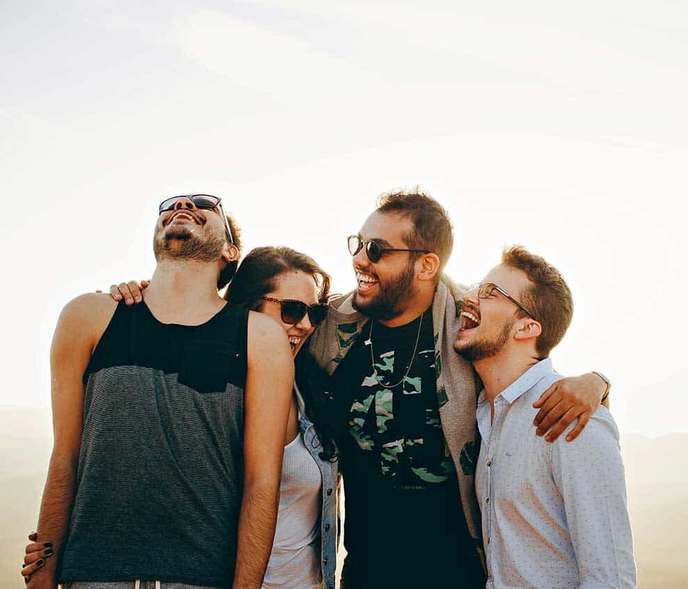 Group Of People Smiling
